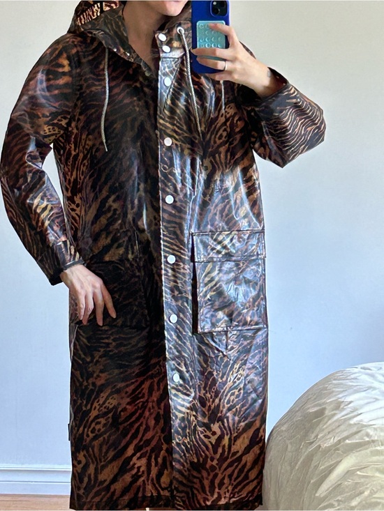 Noize Jackets & Blazers - NOIZE animal print rain jacket